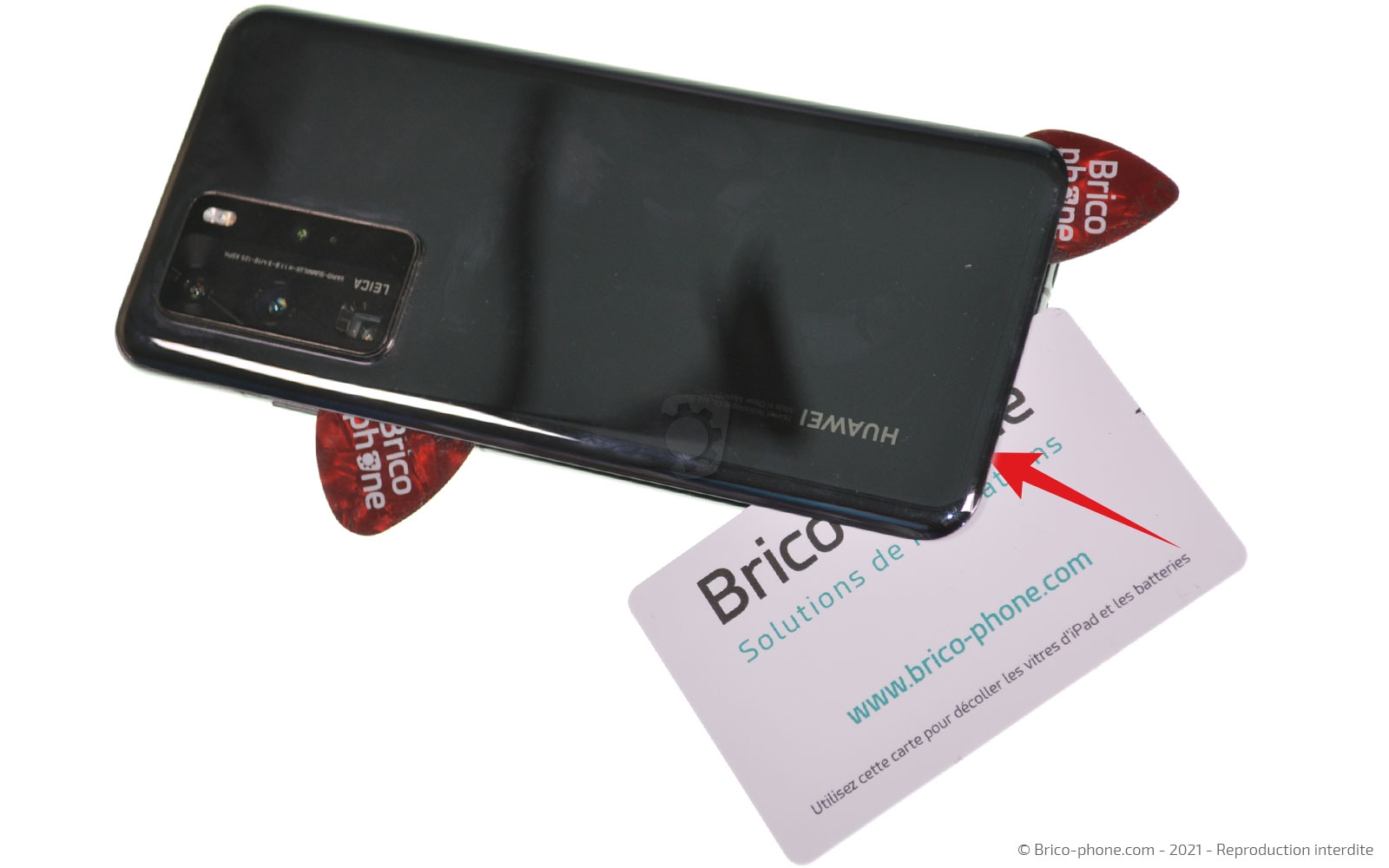 Changement du connecteur de charge sur P40 Pro photo 2