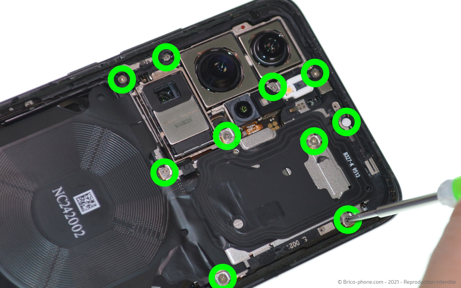 Changement du connecteur de charge sur P40 Pro photo 1