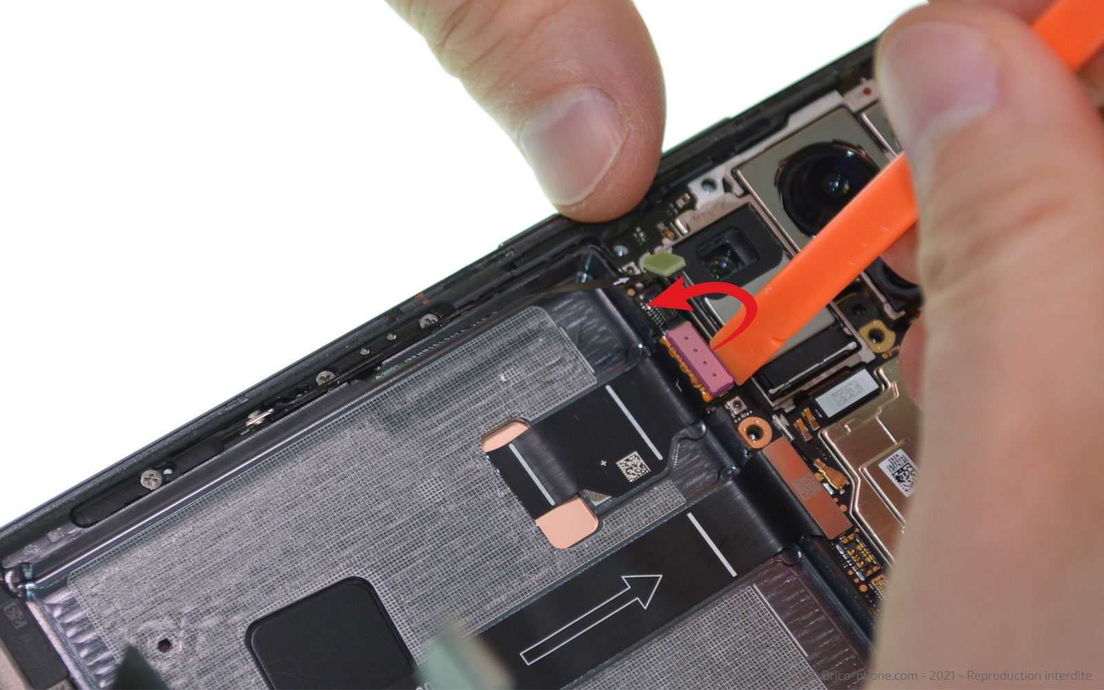 Changement de l'écran seul sur P40 Pro photo 1