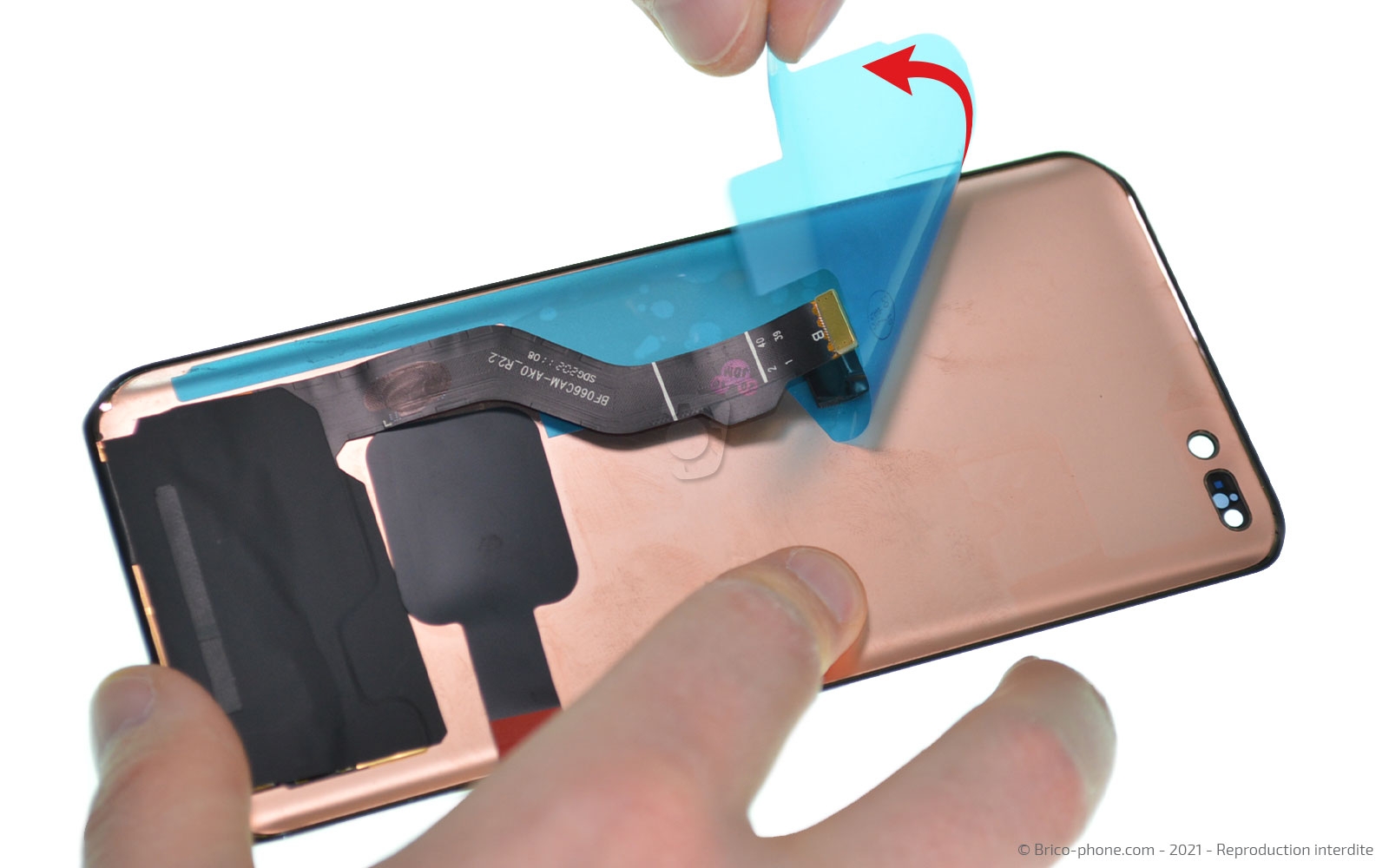 Changement de l'écran seul sur P40 Pro photo 1