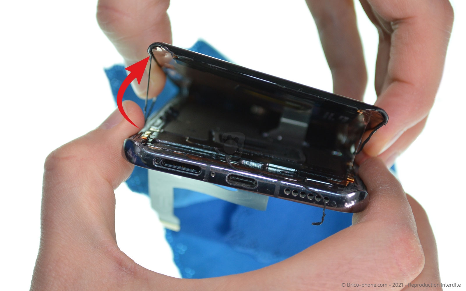 Changement de l'écran seul sur P40 Pro photo 2