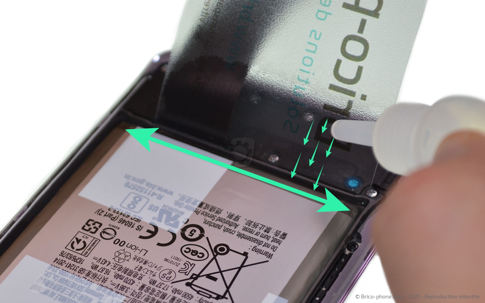 Démontage complet sur Galaxy S20 FE photo 3