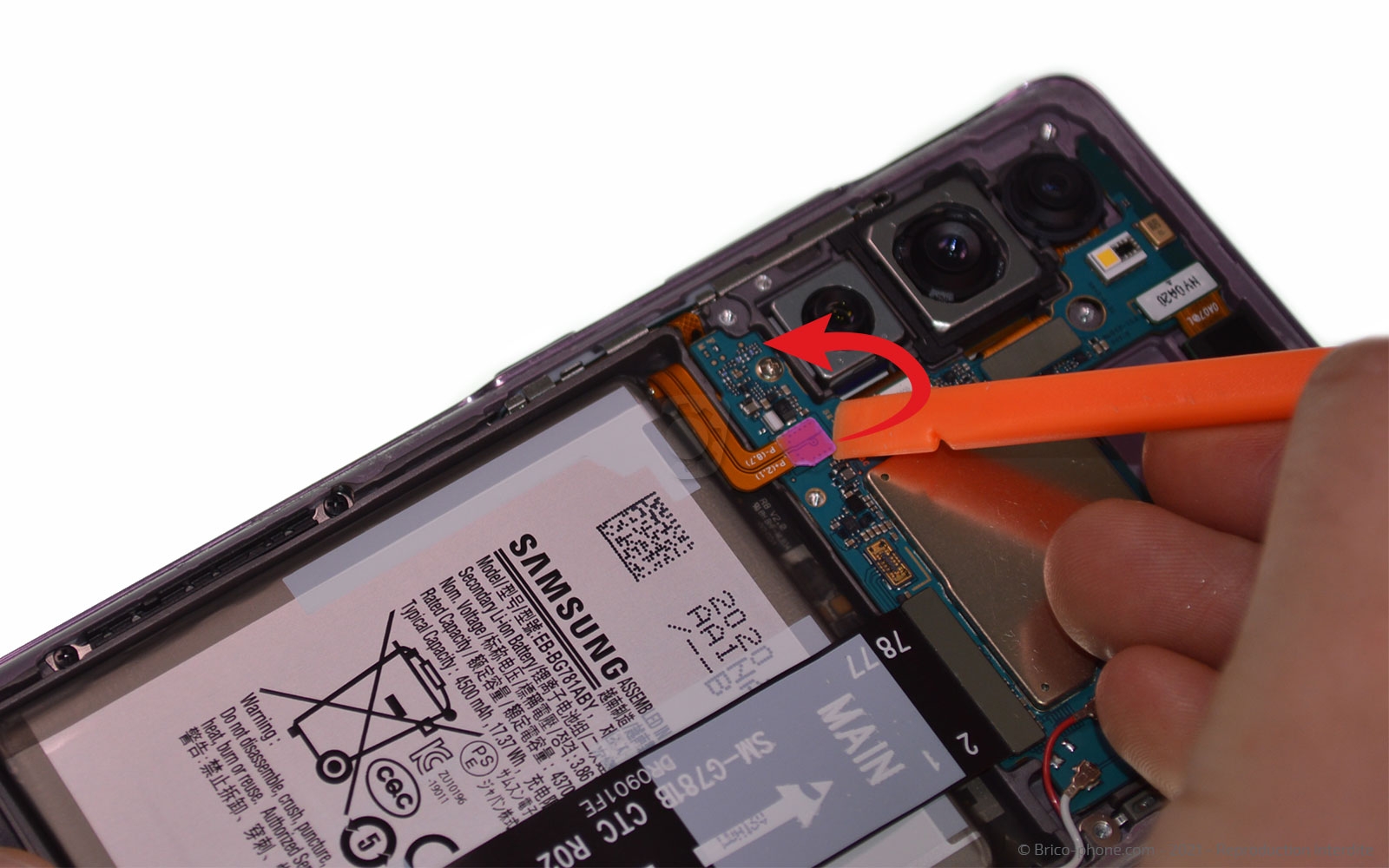Démontage complet sur Galaxy S20 FE photo 1