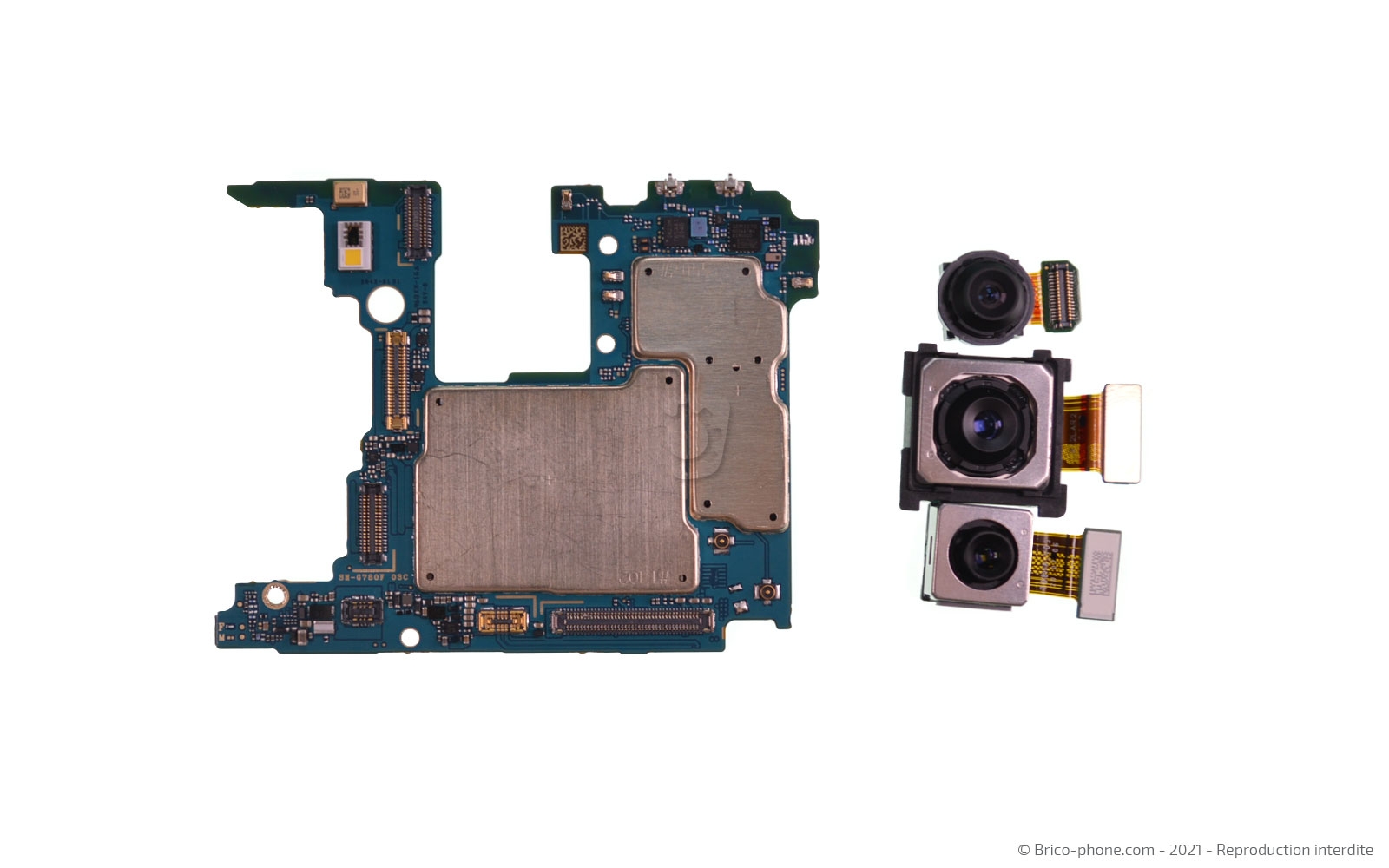 Démontage complet sur Galaxy S20 FE photo 4