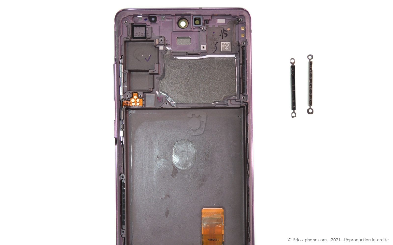 Démontage complet sur Galaxy S20 FE photo 4