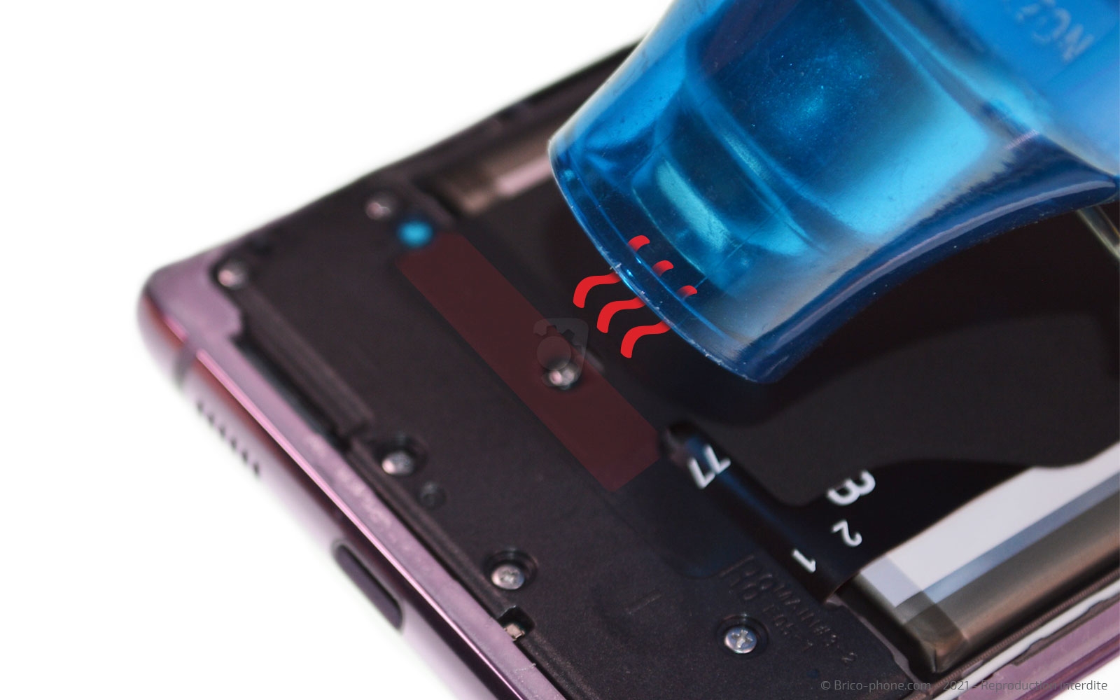 Démontage complet sur Galaxy S20 FE photo 2