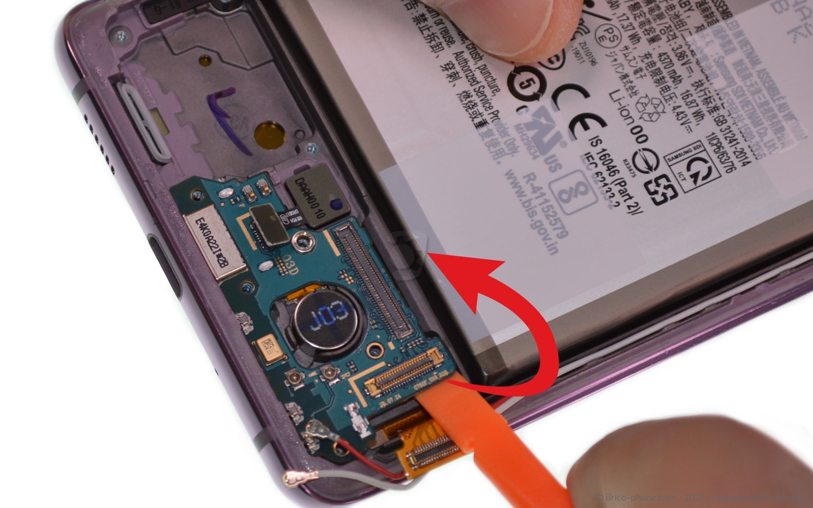 Changement du connecteur de charge sur Galaxy S20 FE photo 2