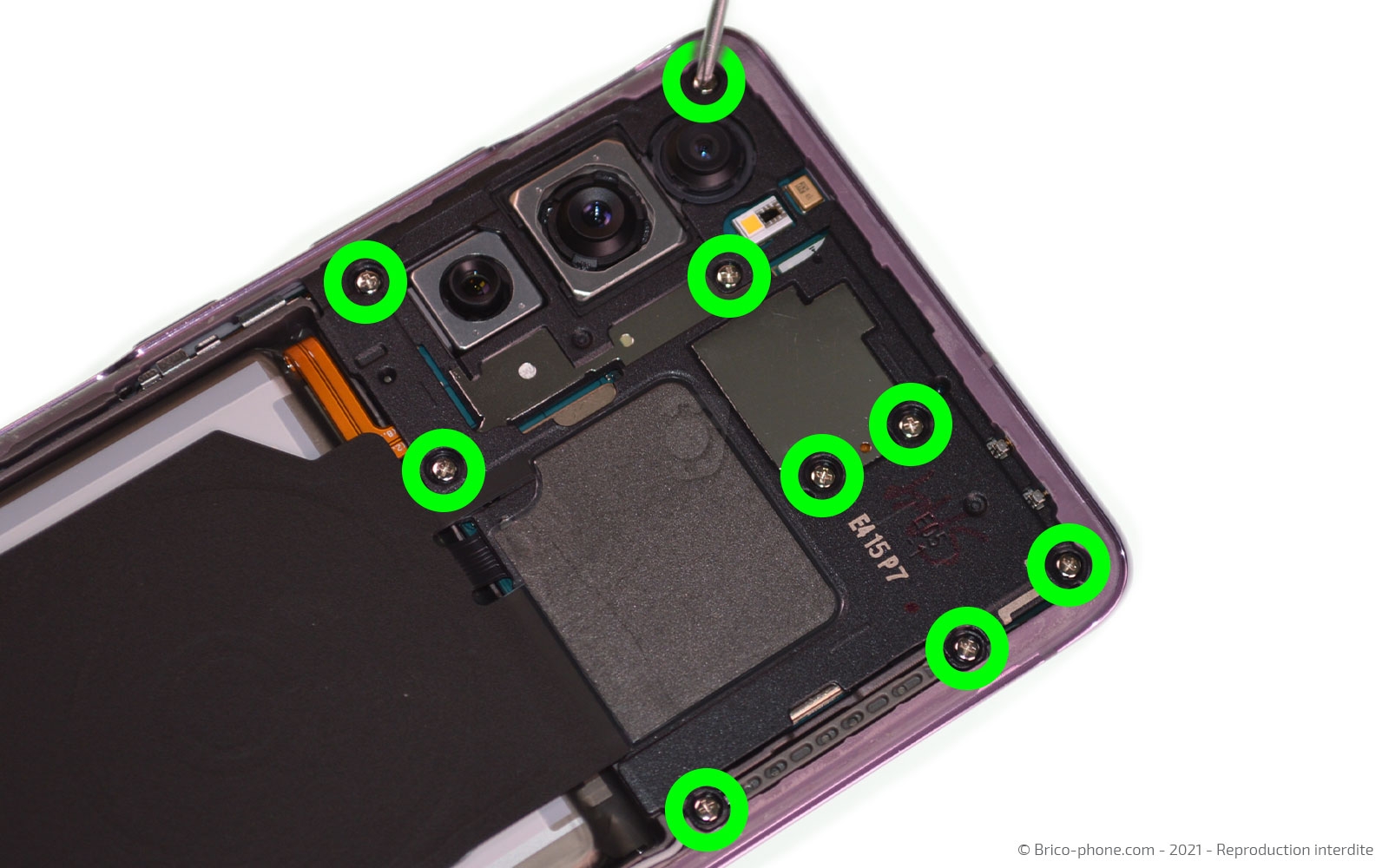 Changement du connecteur de charge sur Galaxy S20 FE photo 1
