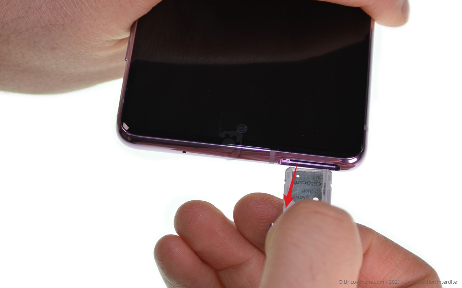 Changement de vitre arrière sur Galaxy S20 FE photo 2