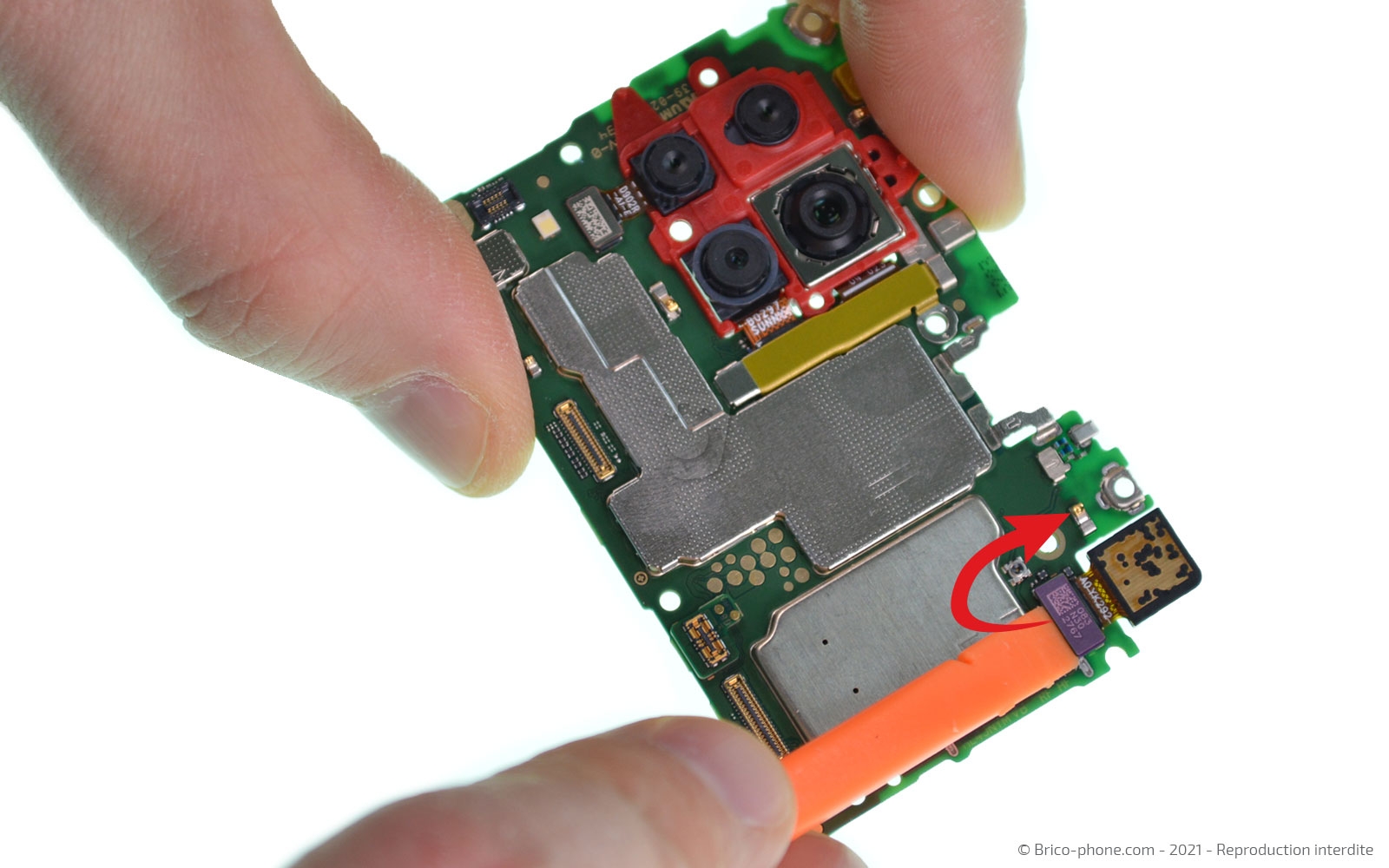 Démontage complet sur P40 Lite photo 1