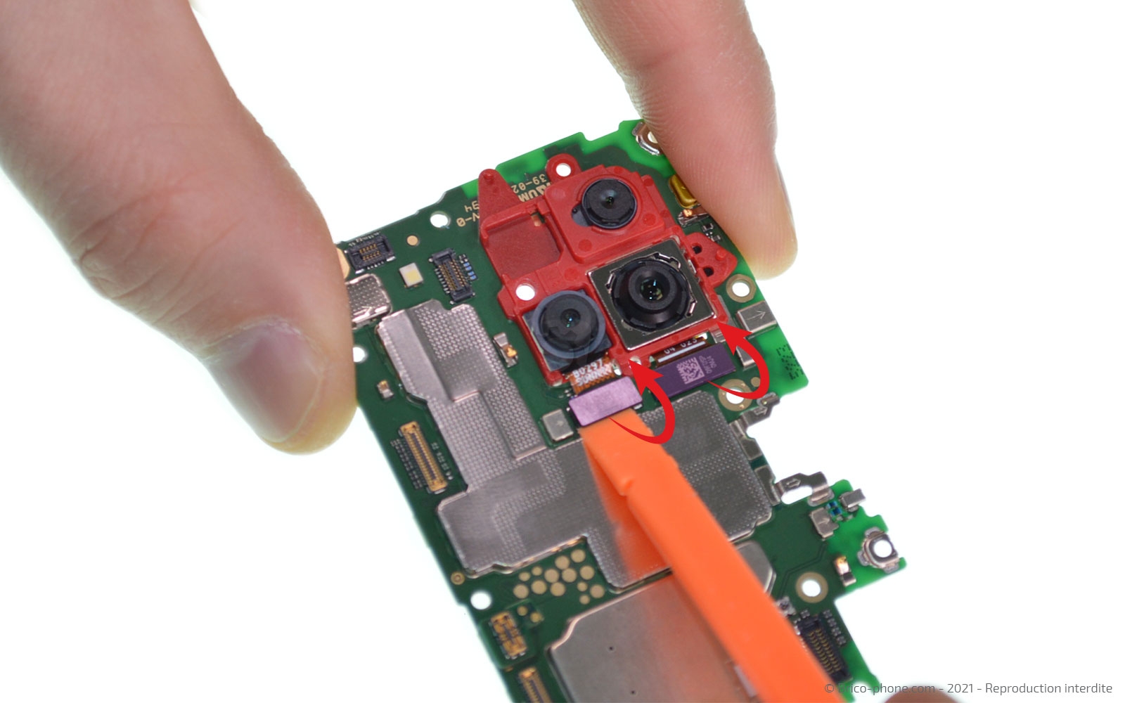 Démontage complet sur P40 Lite photo 4