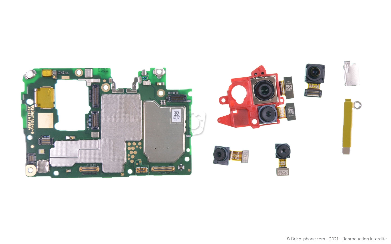 Démontage complet sur P40 Lite photo 4