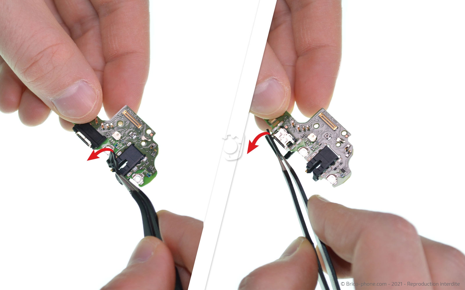 Démontage complet sur P40 Lite photo 1