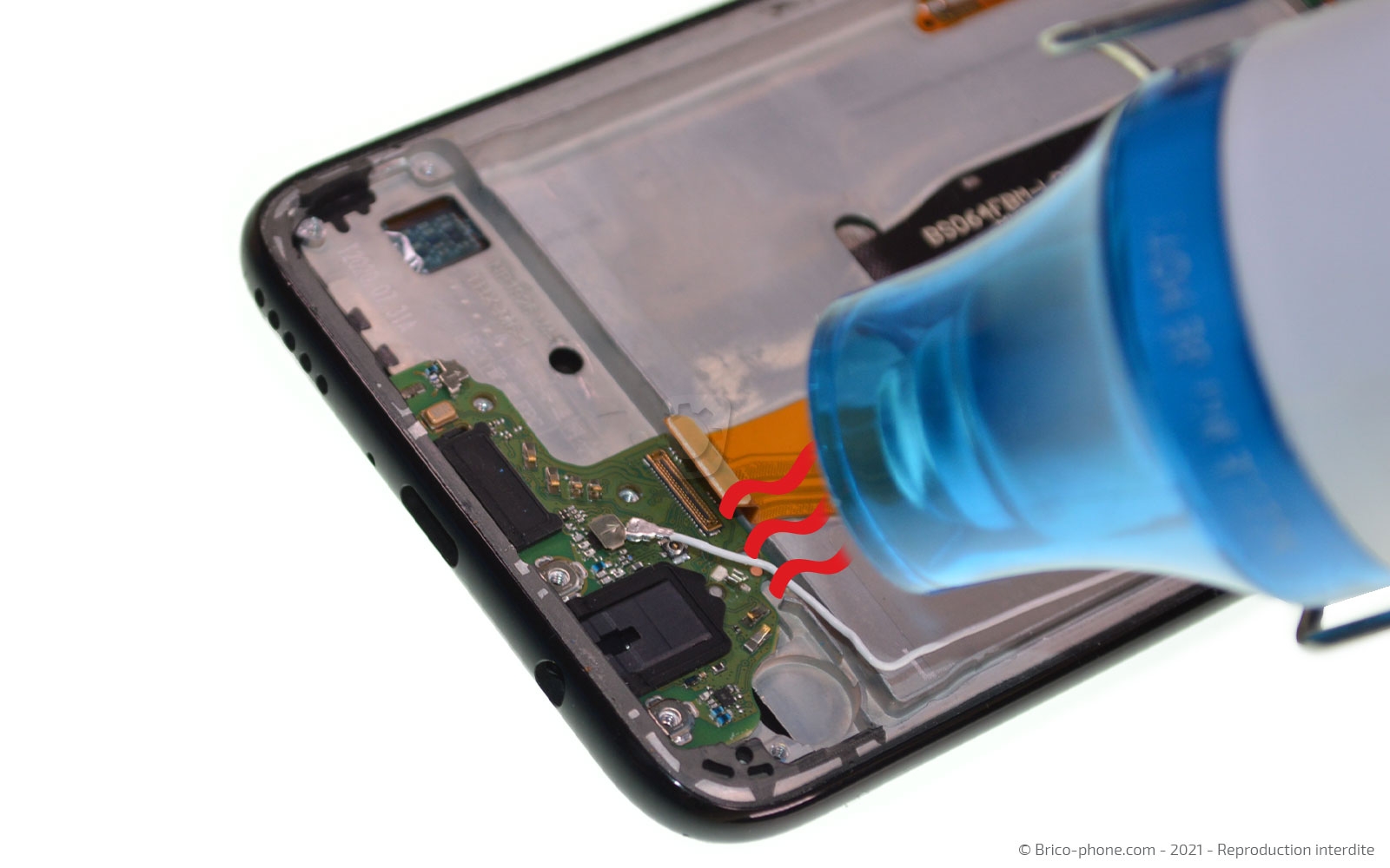 Démontage complet sur P40 Lite photo 1