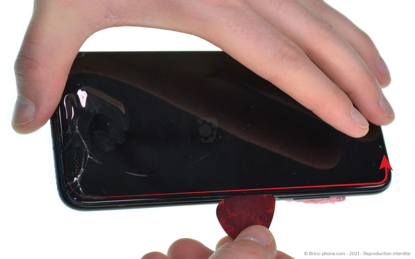 Changement de l'écran seul sur P40 Lite photo 4