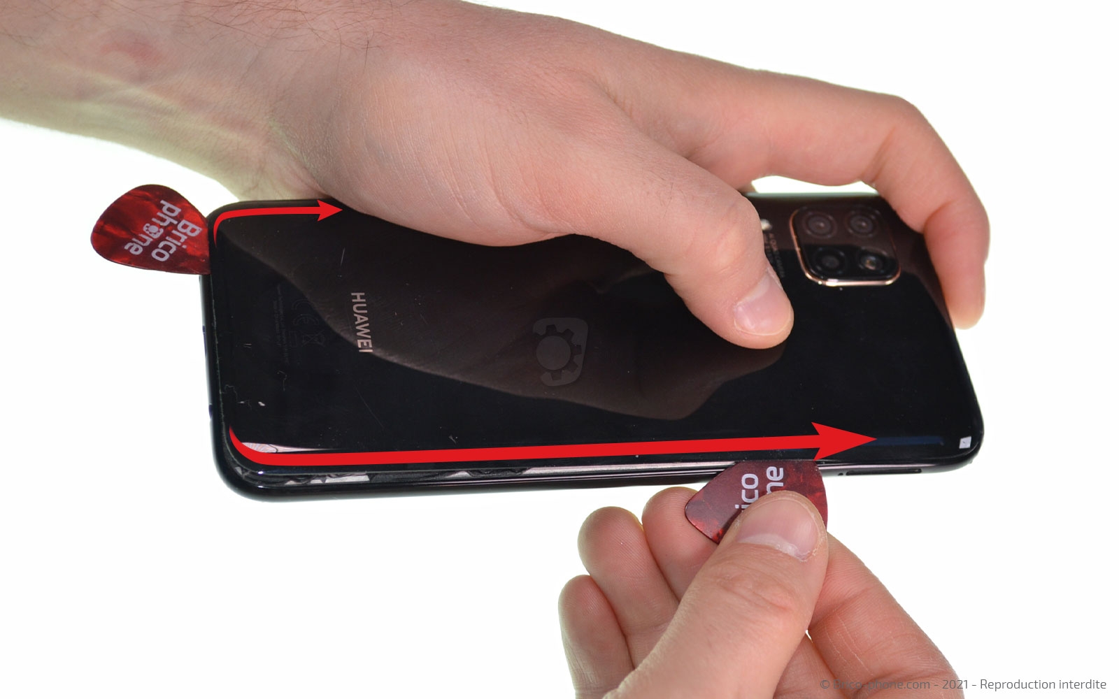 Changement de l'écran seul sur P40 Lite photo 1