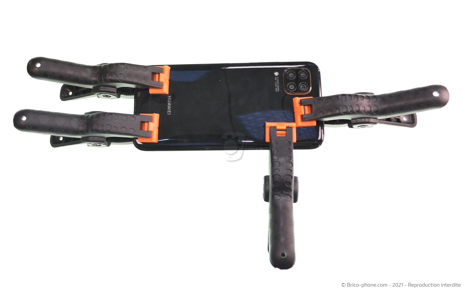 Changement du bloc écran avec batterie sur P40 Lite photo 3