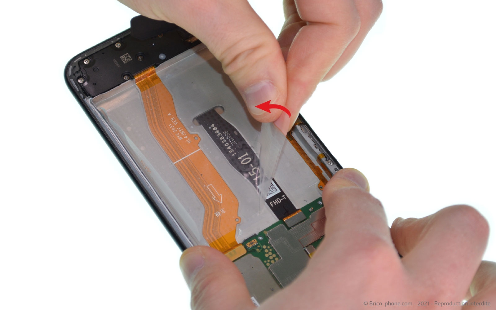 Changement de batterie sur P40 Lite photo 1