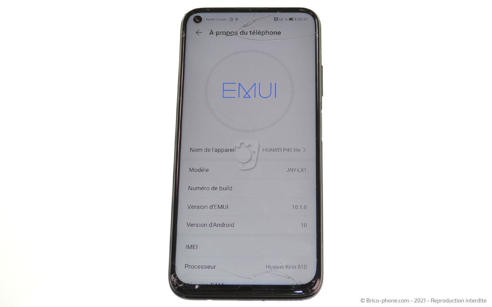 Changement du connecteur de charge sur P40 Lite photo 1