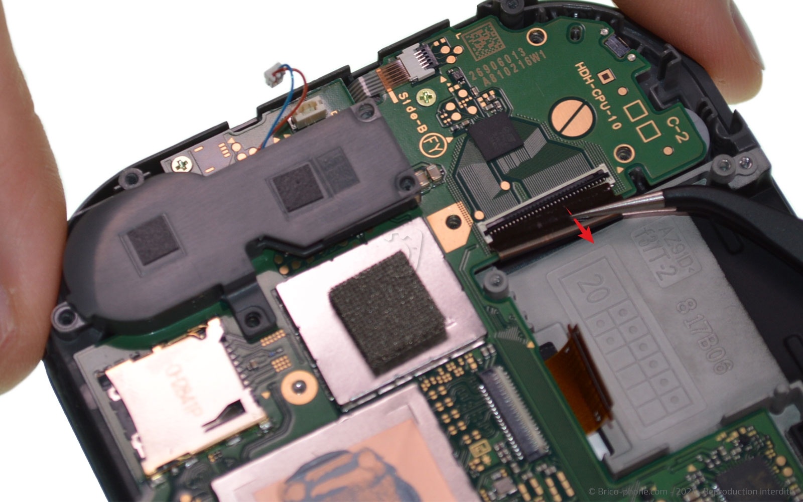 Démontage complet sur Switch Lite photo 2