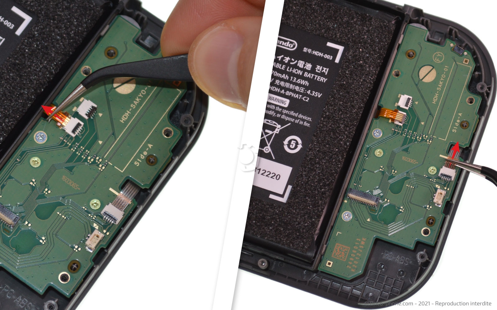 Démontage complet sur Switch Lite photo 3