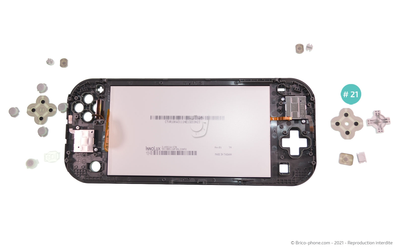 Démontage complet sur Switch Lite photo 3