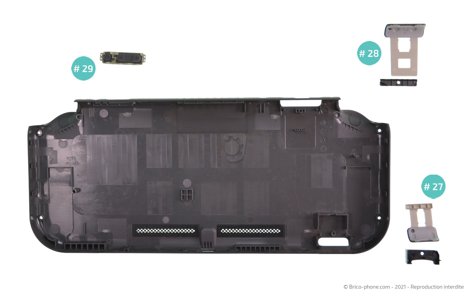 Démontage complet sur Switch Lite photo 4