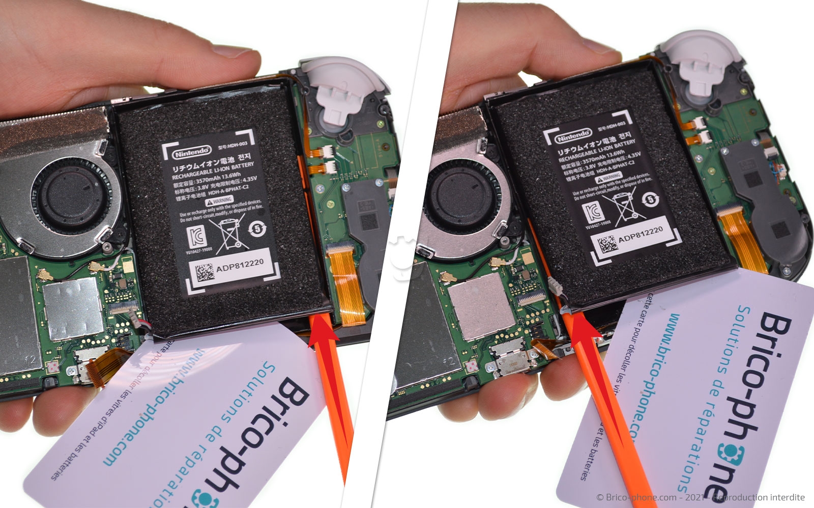 Changement de la batterie sur Switch Lite photo 2