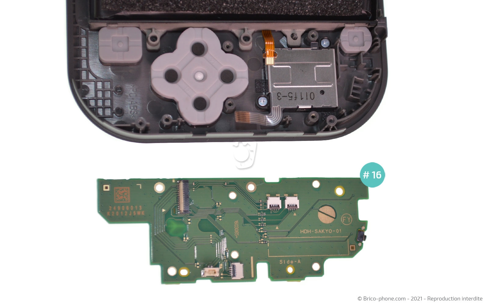 Changement de la vitre tactile ou du LCD  sur Switch Lite photo 3