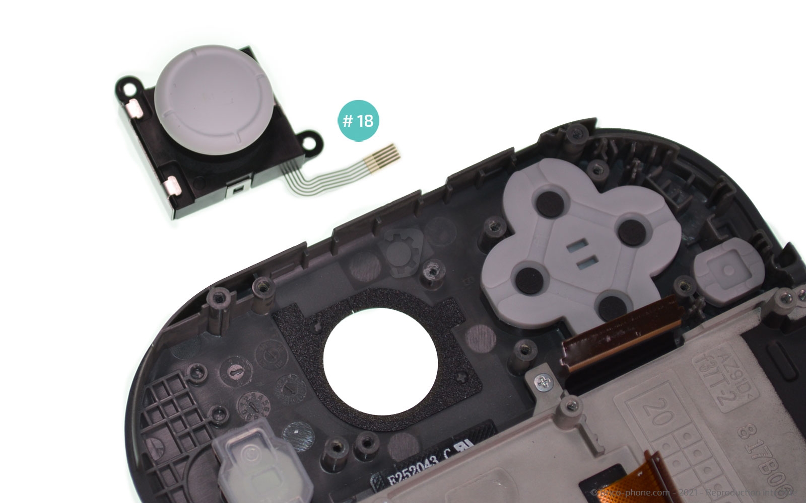 Changement d'un joystick sur Switch Lite photo 3