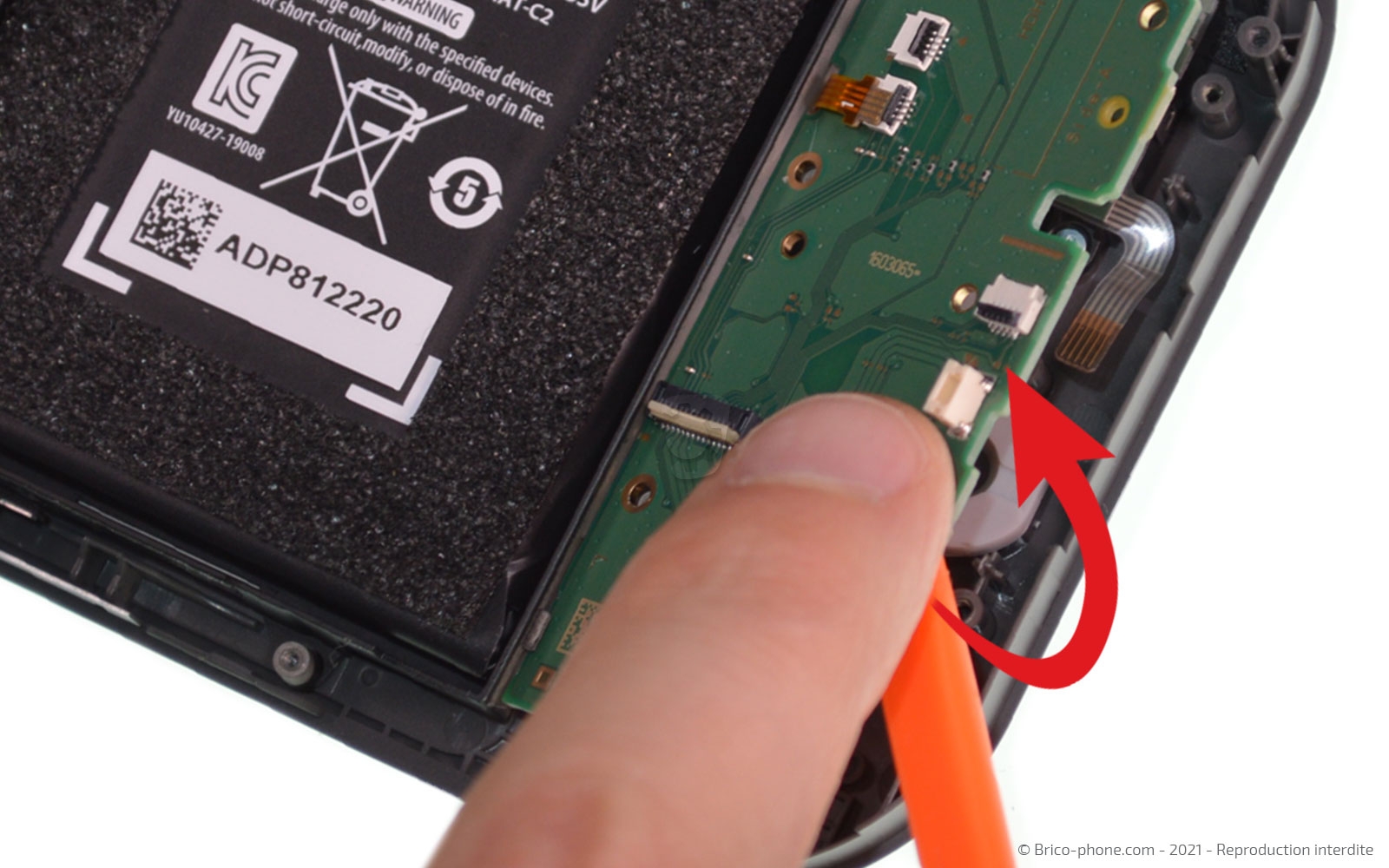 Changement d'un joystick sur Switch Lite photo 2