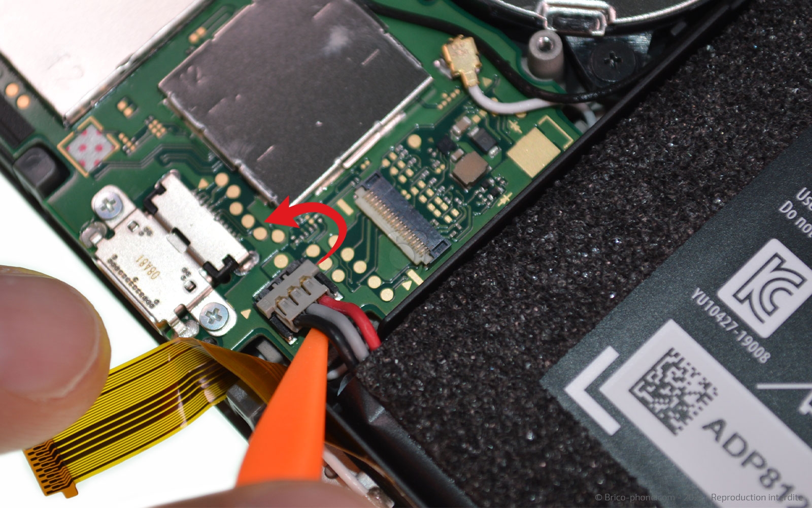 Changement d'un joystick sur Switch Lite photo 3