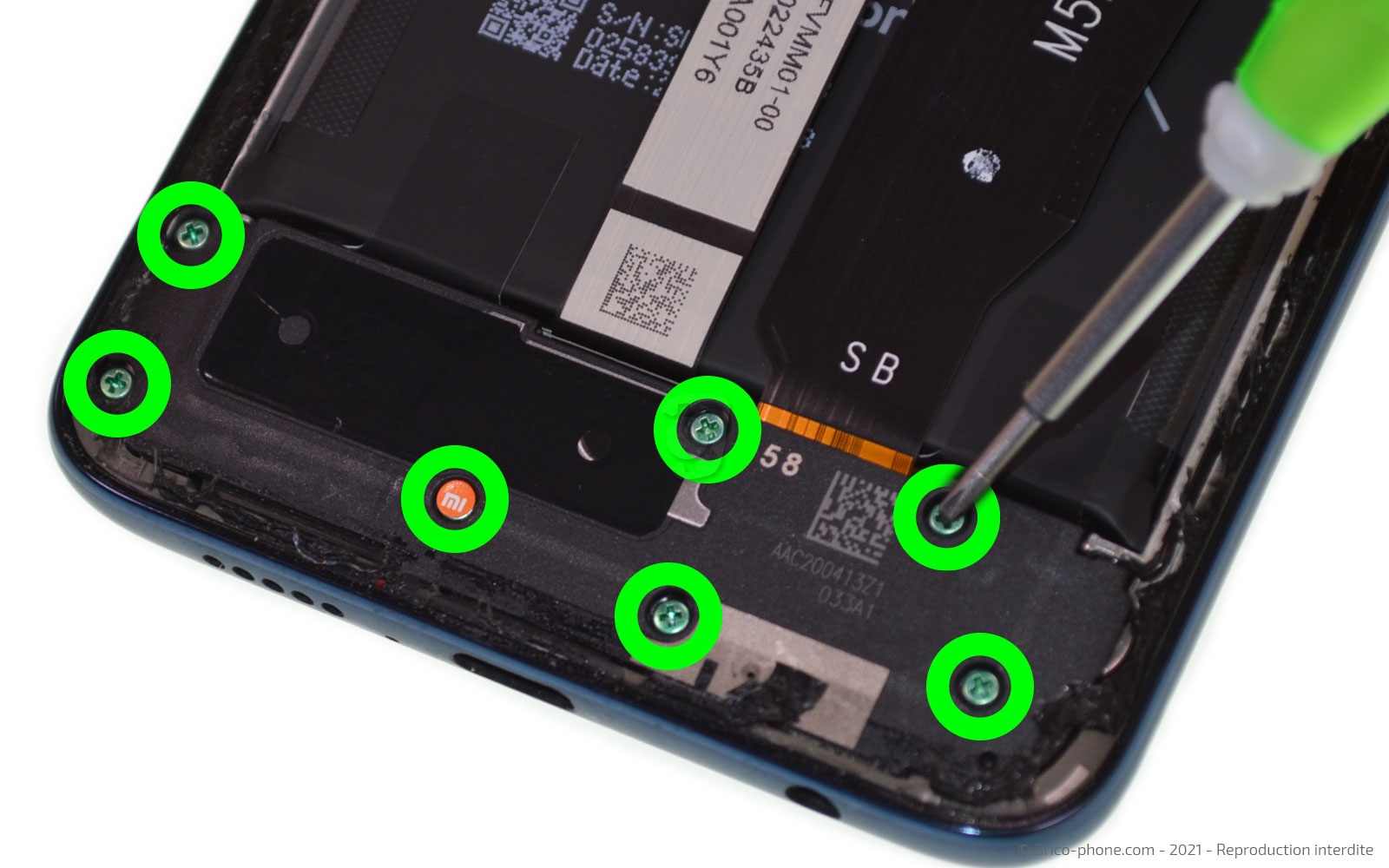 Démontage complet sur Redmi Note 9 Pro photo 1