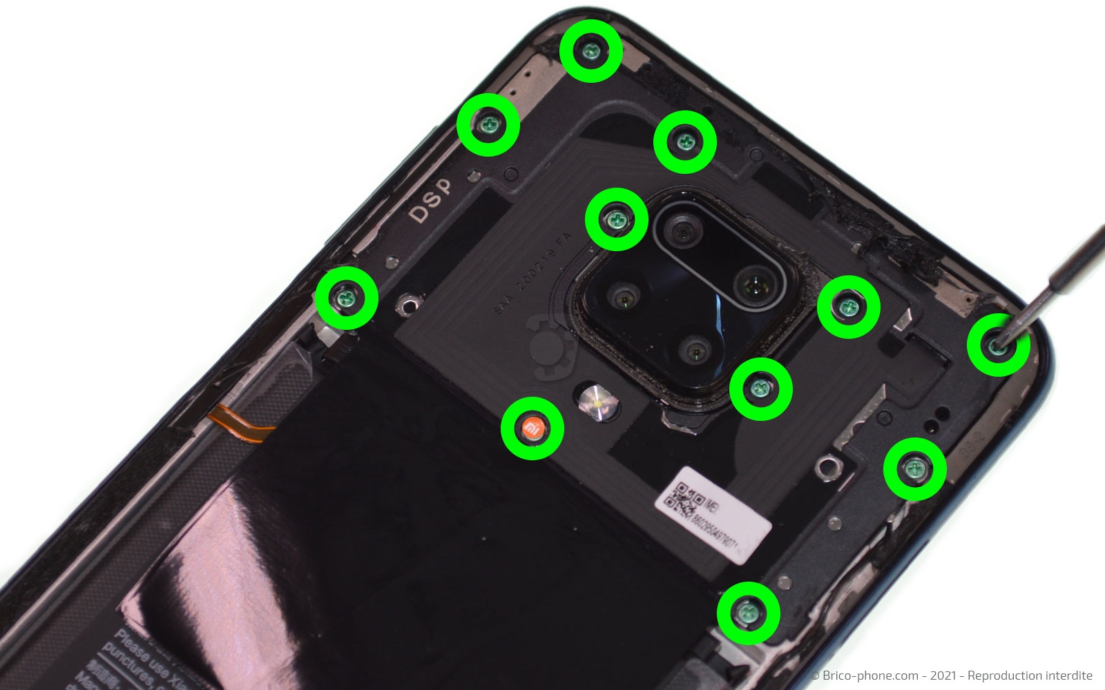 Démontage complet sur Redmi Note 9 Pro photo 1