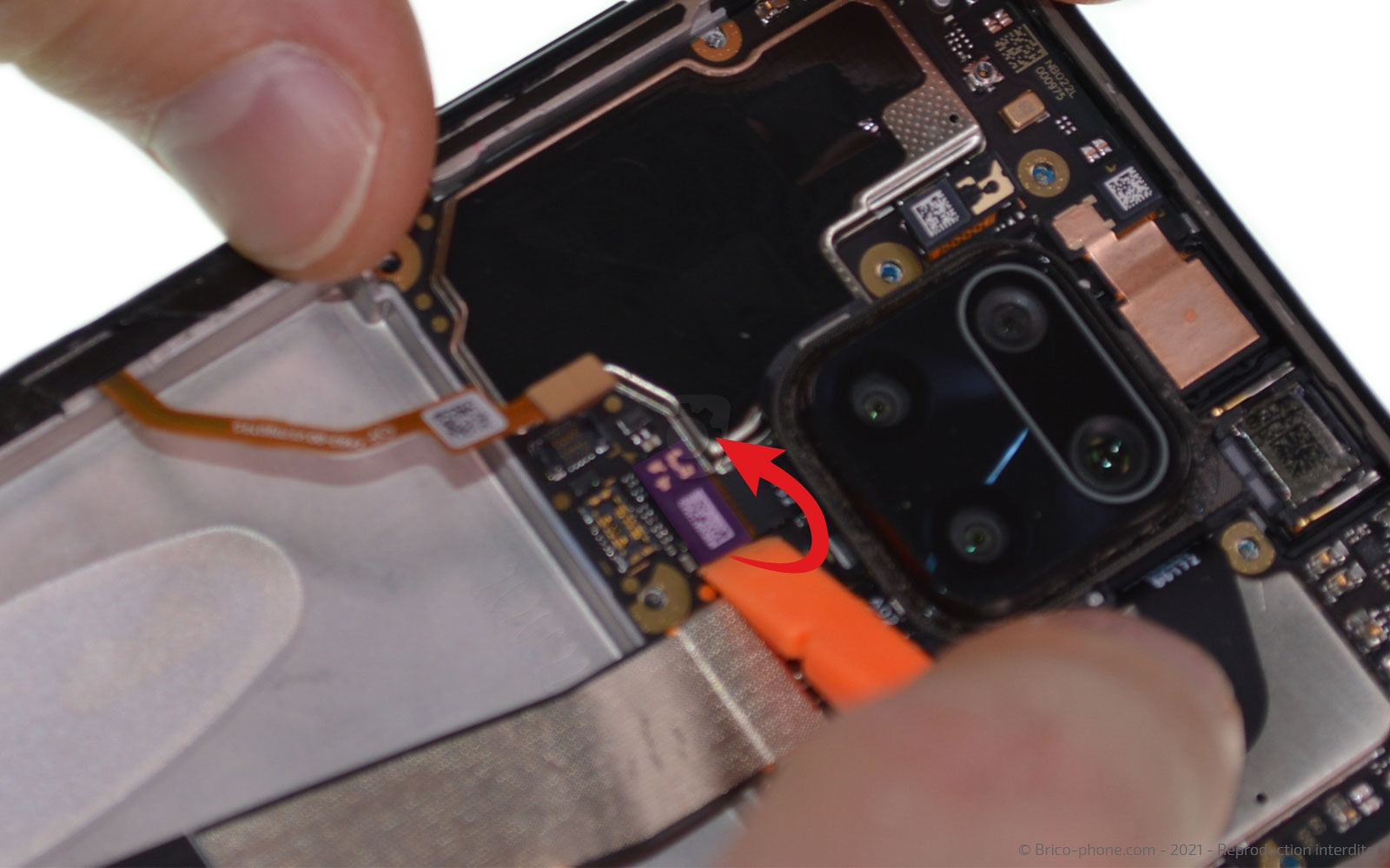 Changement du bloc écran  sur Redmi Note 9 Pro photo 2