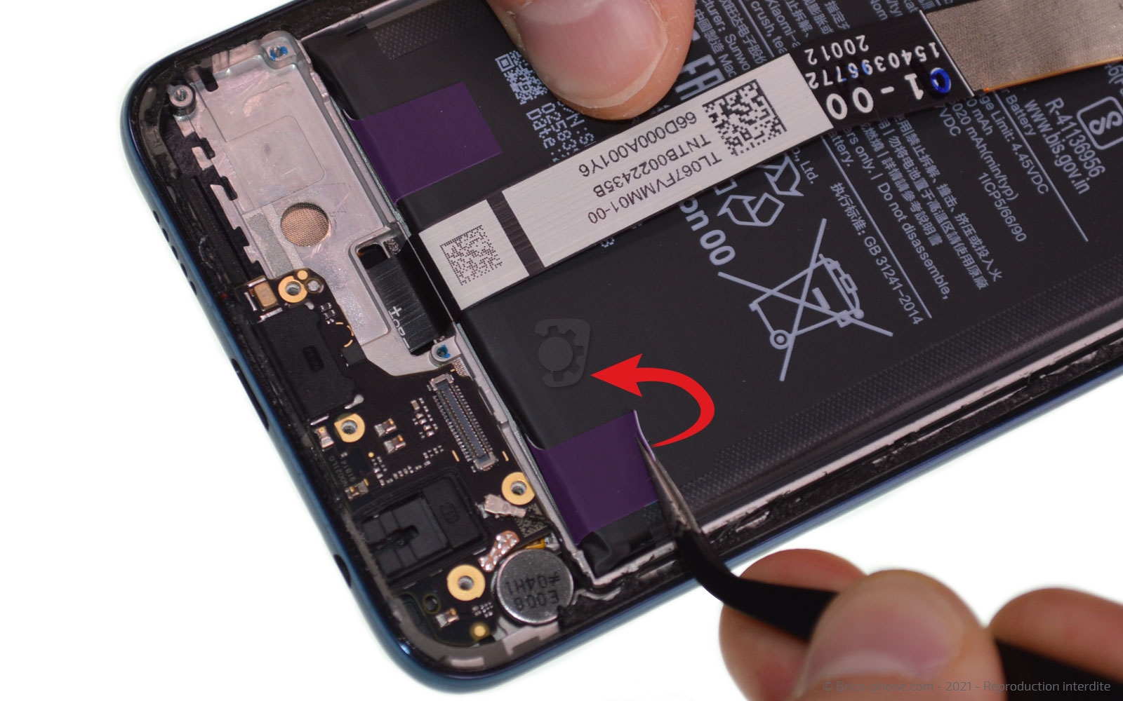 Changement du bloc écran  sur Redmi Note 9 Pro photo 1