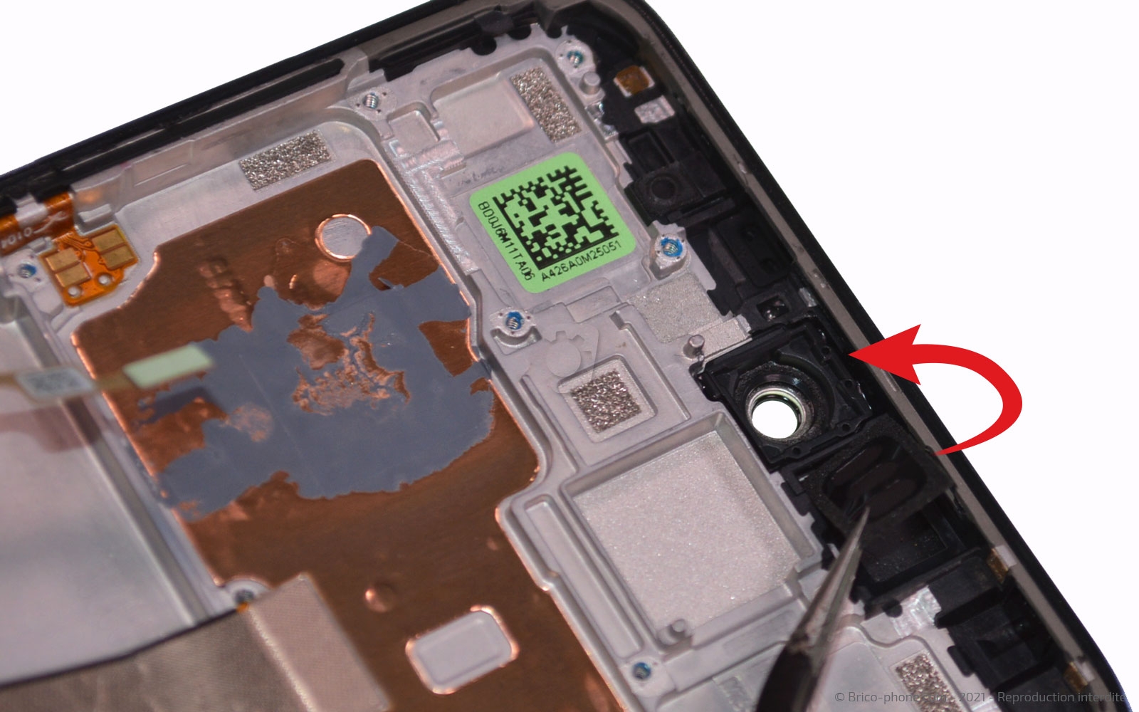 Changement du bloc écran  sur Redmi Note 9 Pro photo 1