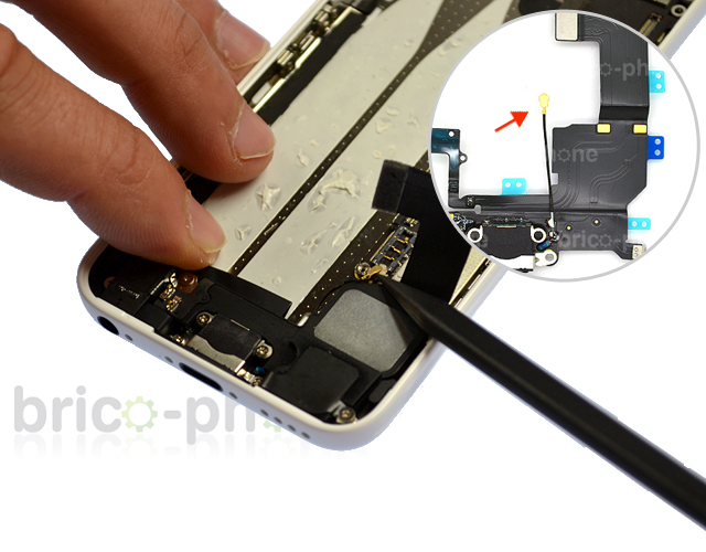 Changement de coque arrière sur iPhone 5C photo 1