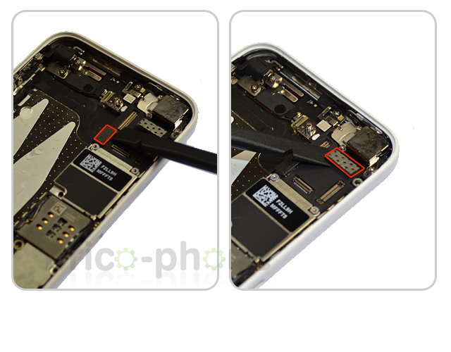 Changement de coque arrière sur iPhone 5C photo 1