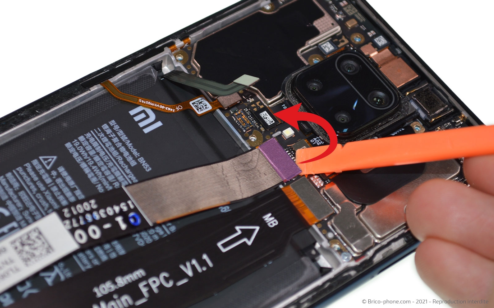 Changement d'écran (vitre + LCD) sur Redmi Note 9 Pro photo 1