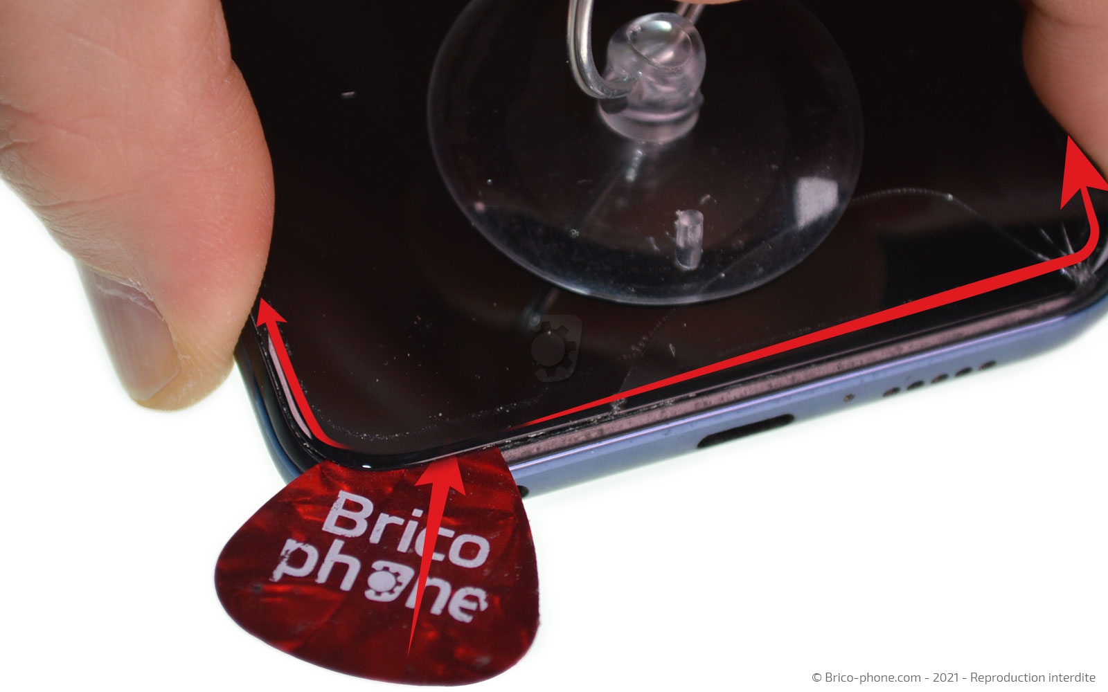 Changement d'écran (vitre + LCD) sur Redmi Note 9 Pro photo 3