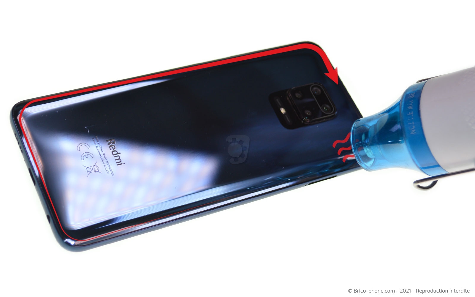 Changement d'écran (vitre + LCD) sur Redmi Note 9 Pro photo 2