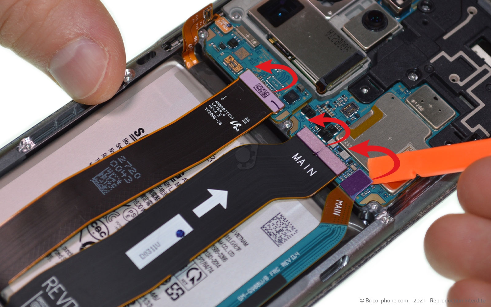 Démontage complet sur Galaxy S20 Ultra photo 1