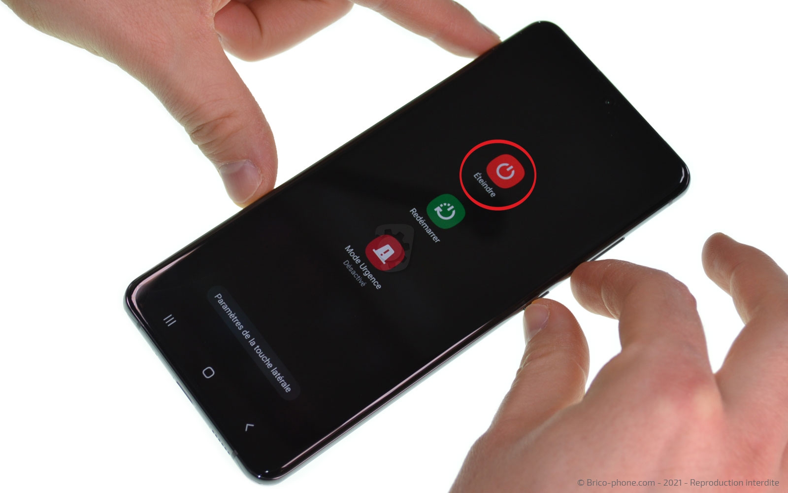 Changement de la batterie sur Galaxy S20 Ultra photo 3