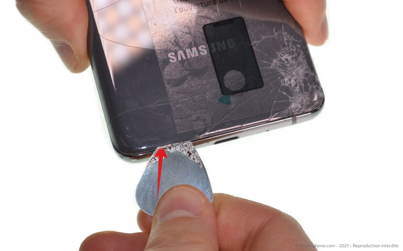 Changement de la vitre arrière sur Galaxy S20 Ultra photo 1