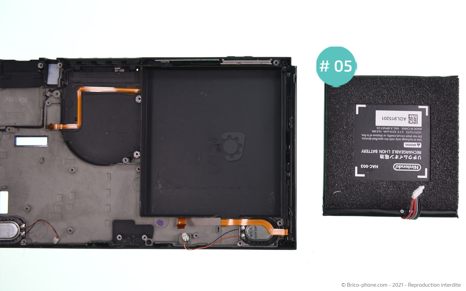 Démontage complet sur Switch photo 3