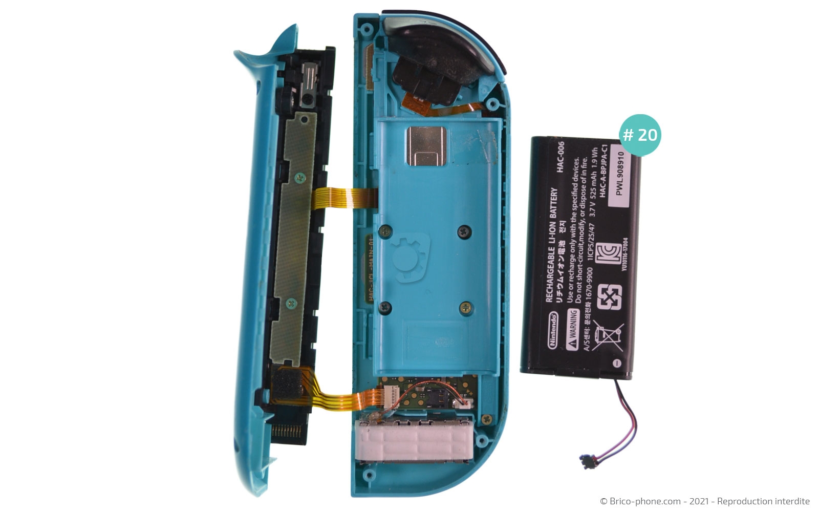 Démontage complet sur Switch photo 3