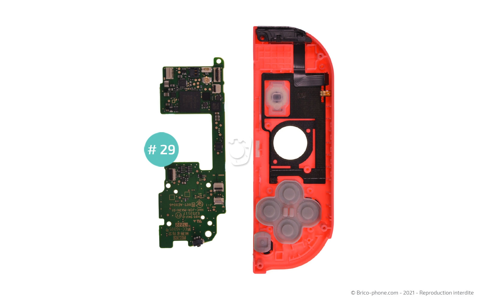 Démontage complet sur Switch photo 3