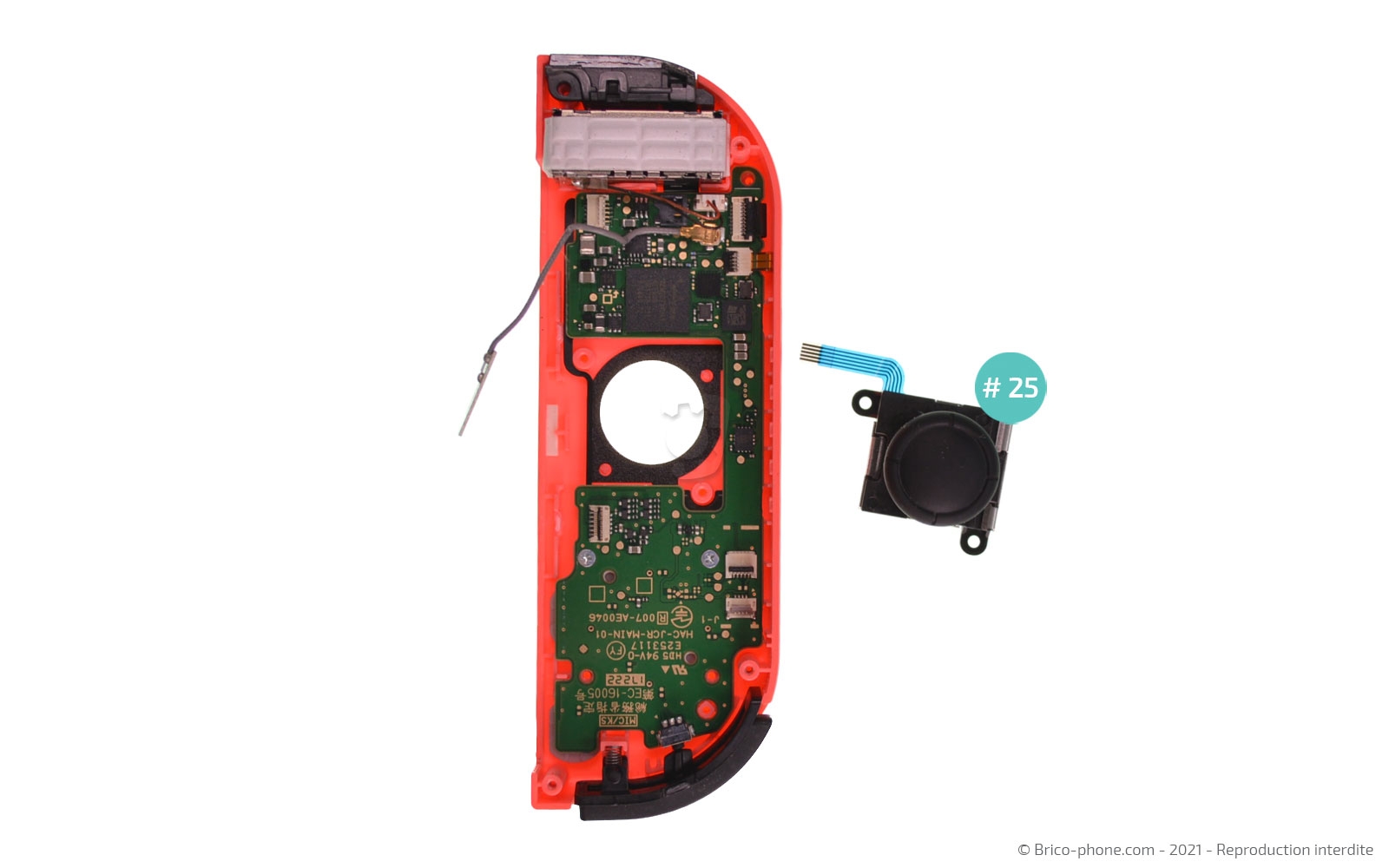 Démontage complet sur Switch photo 3