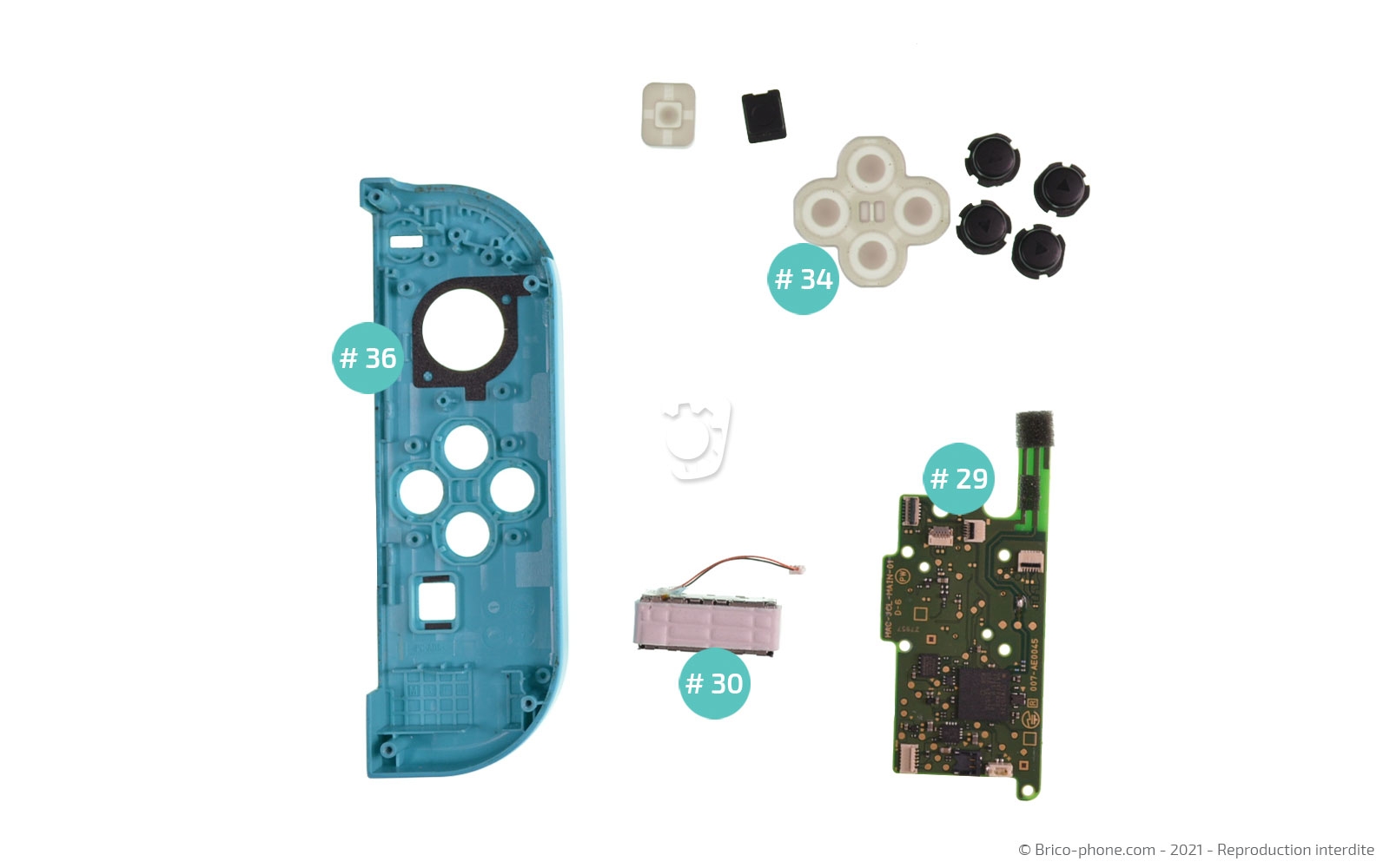 Démontage complet sur Switch photo 4